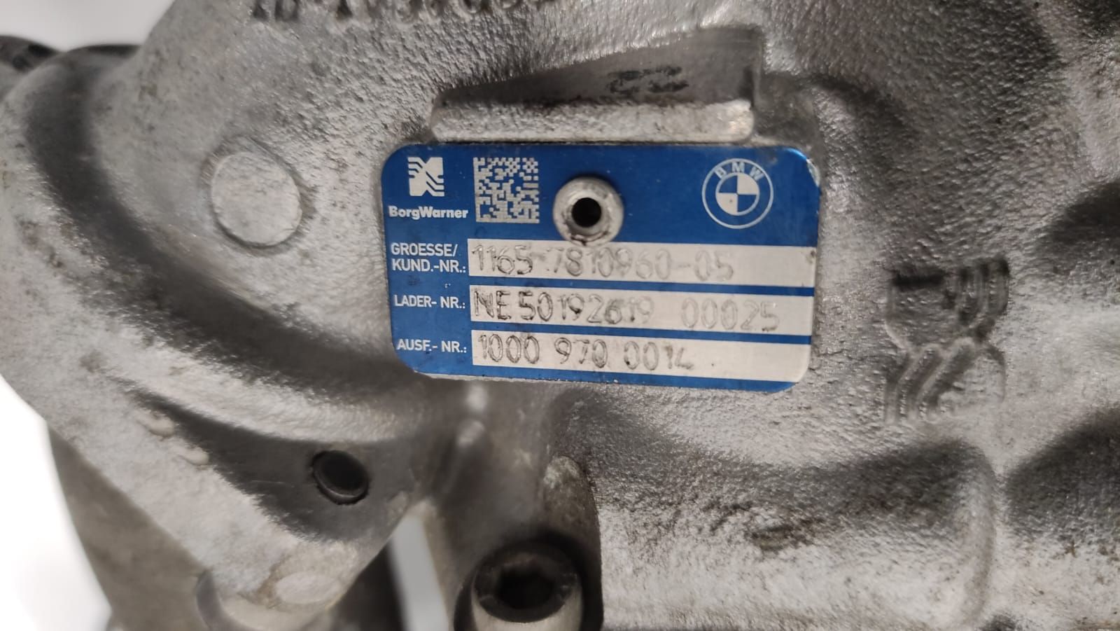 TURBCOMPRESOR - BMW Serie 1 (E87/E81) 123d | Ref. 11657804638