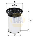 NAPA | Filtro de Combustible - NFF2226