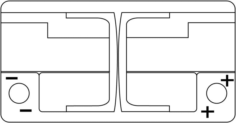 BATERÍA EXIDE - EL800 80AH-12V