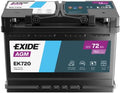 BATERÍA EXIDE - EK720 72AH-12V
