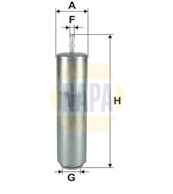 NAPA | Filtro de Combustible - NFF2103