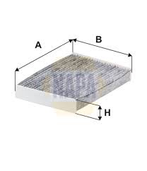 NAPA | Filtro de Habitáculo - NFC4286