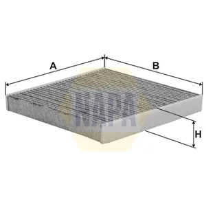 NAPA | Filtro de Habitáculo - NFC4024
